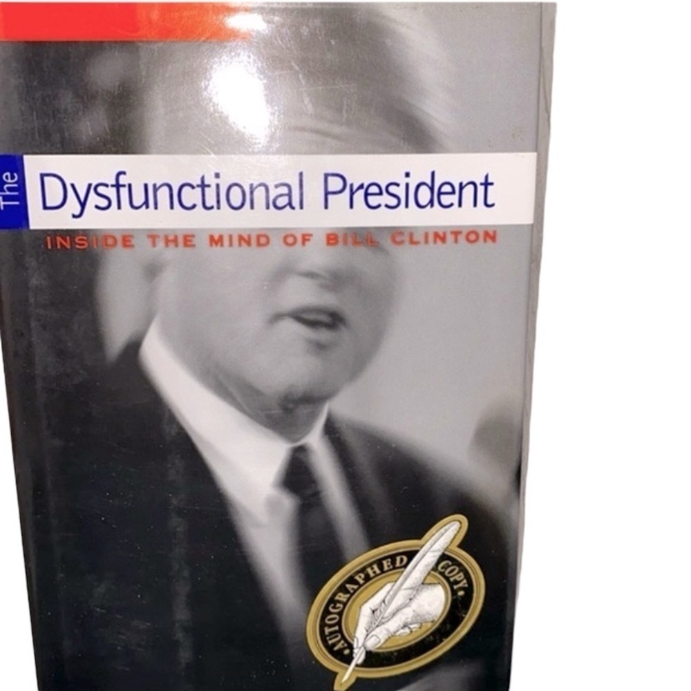 Dysfunctional President hardback book